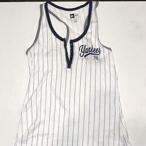 NY Yankees pinstripe Judge tank